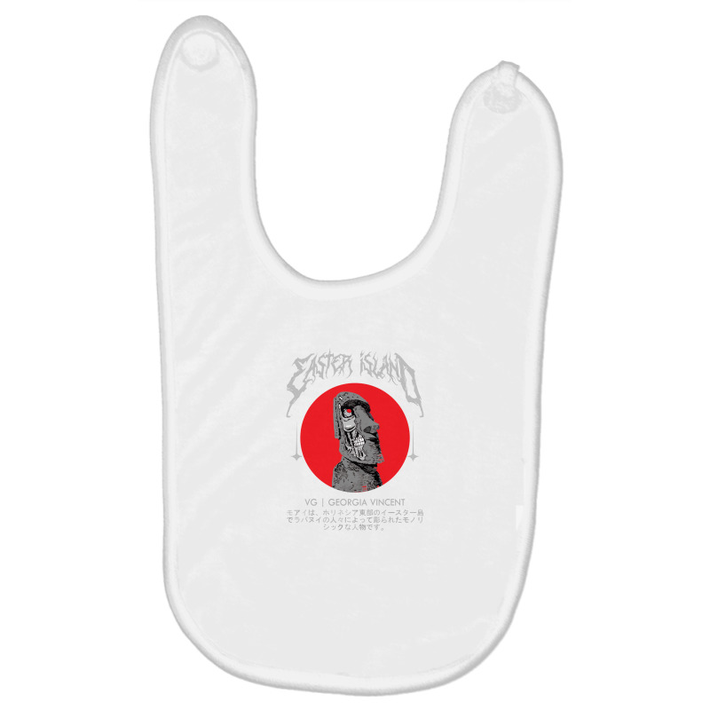 Rock Easter Island Baby Bibs by Gracia13 | Artistshot