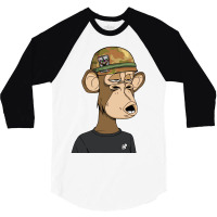 Hoo Apes 3/4 Sleeve Shirt | Artistshot