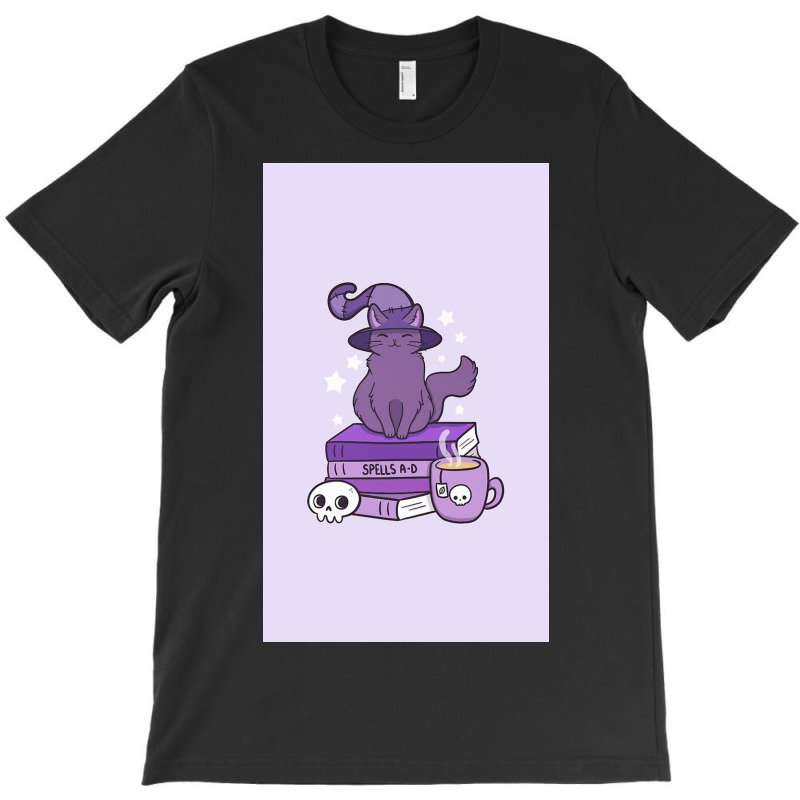 Feline Familiar Spells Cat T-shirt | Artistshot