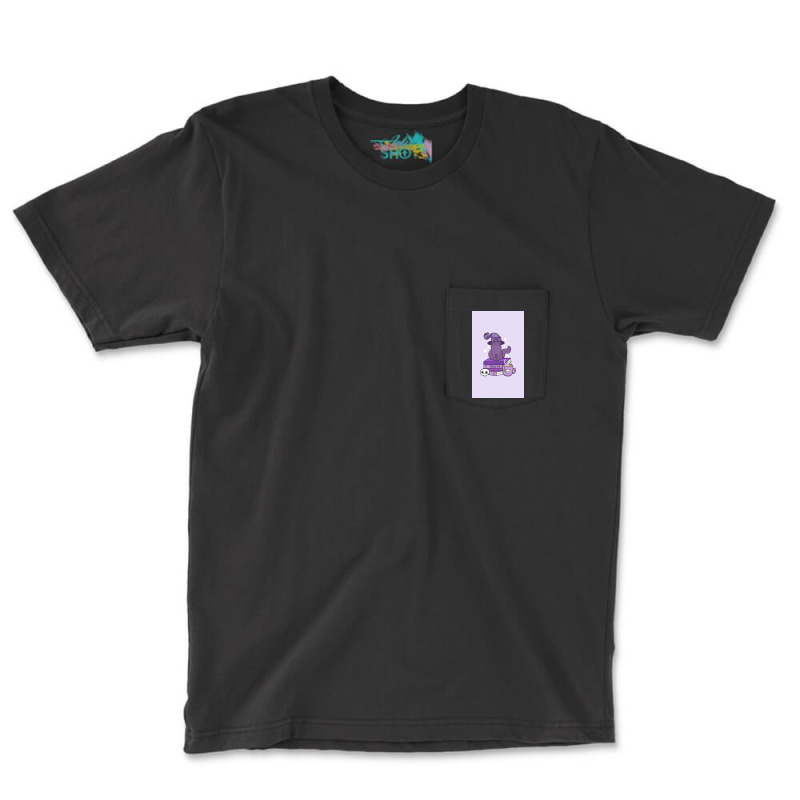 Feline Familiar Spells Cat Pocket T-shirt | Artistshot