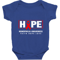 Hope Hemophilia Shirt Baby Bodysuit | Artistshot