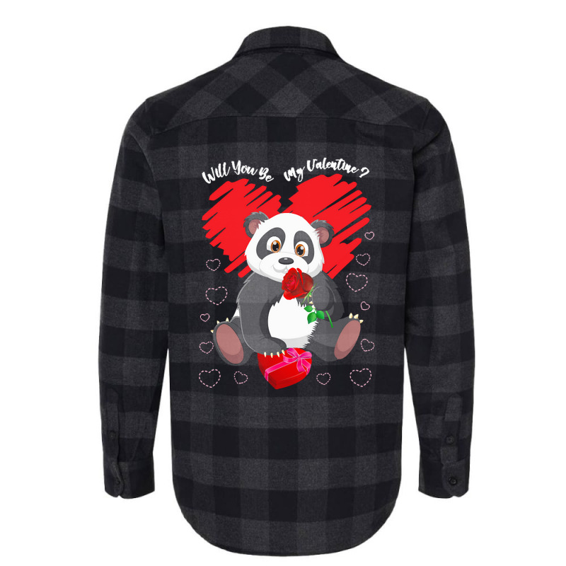 Valentines Day Will You Be My Valentine Flannel Shirt by Bradley M Reese | Artistshot