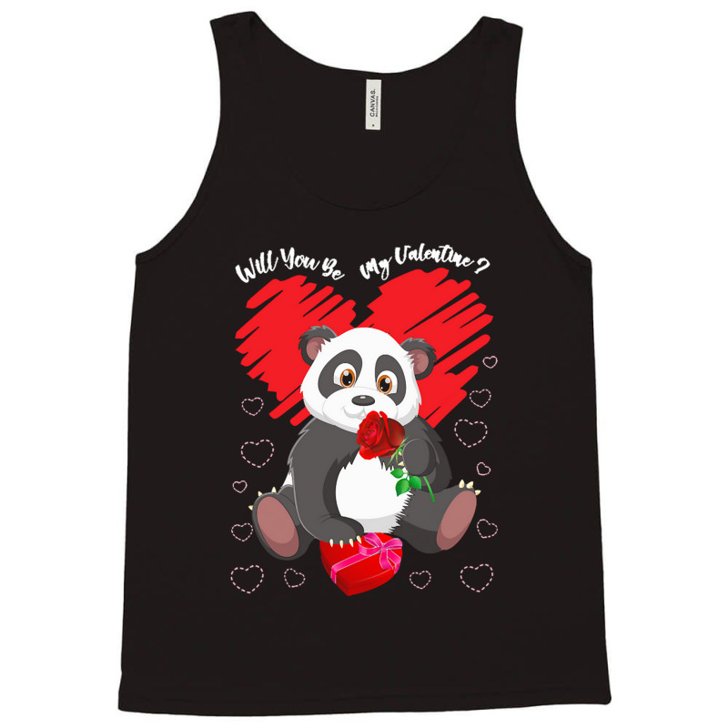 Valentines Day Will You Be My Valentine Tank Top by Bradley M Reese | Artistshot