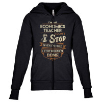 Economics Teacher 3 Youth Zipper Hoodie | Artistshot