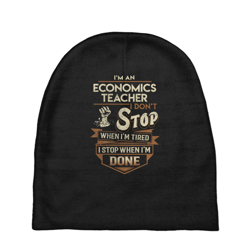 Economics Teacher 3 Baby Beanies by tiffany.co | Artistshot