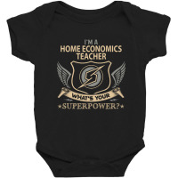 Home Economics Teacher 2 Baby Bodysuit | Artistshot