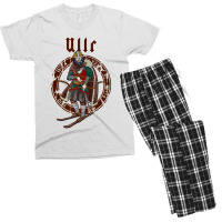 Ullr  God Of Archery  Viking Gifts Hunting Ski Men's T-shirt Pajama Set | Artistshot