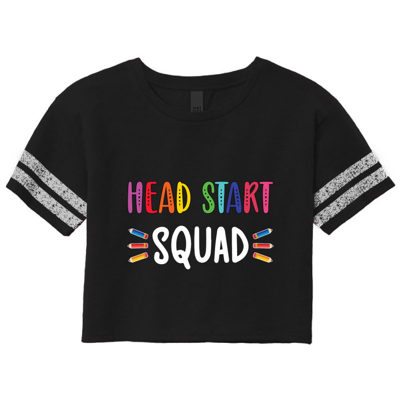 Head Start Teacher Crew Childhood Team Scorecard Crop Tee by tiffany.co | Artistshot