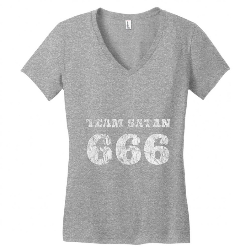 Team Satan Women's V-Neck T-Shirt by kudupiye | Artistshot