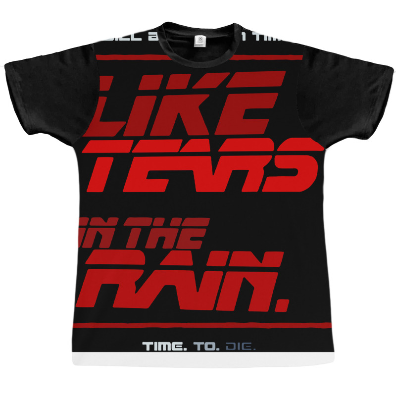 Tears In The Rain Graphic T-shirt | Artistshot