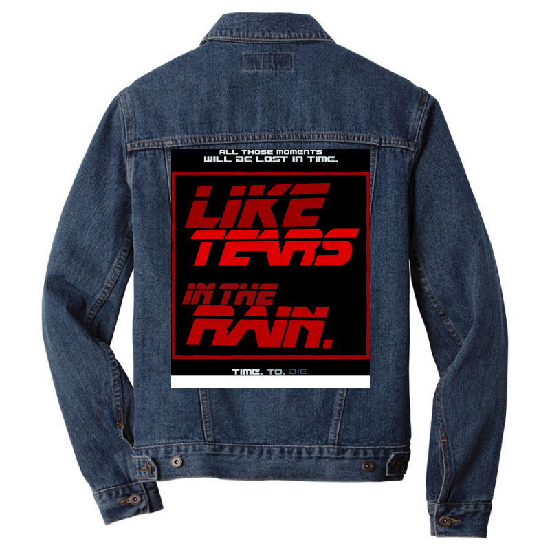 Tears In The Rain Men Denim Jacket | Artistshot