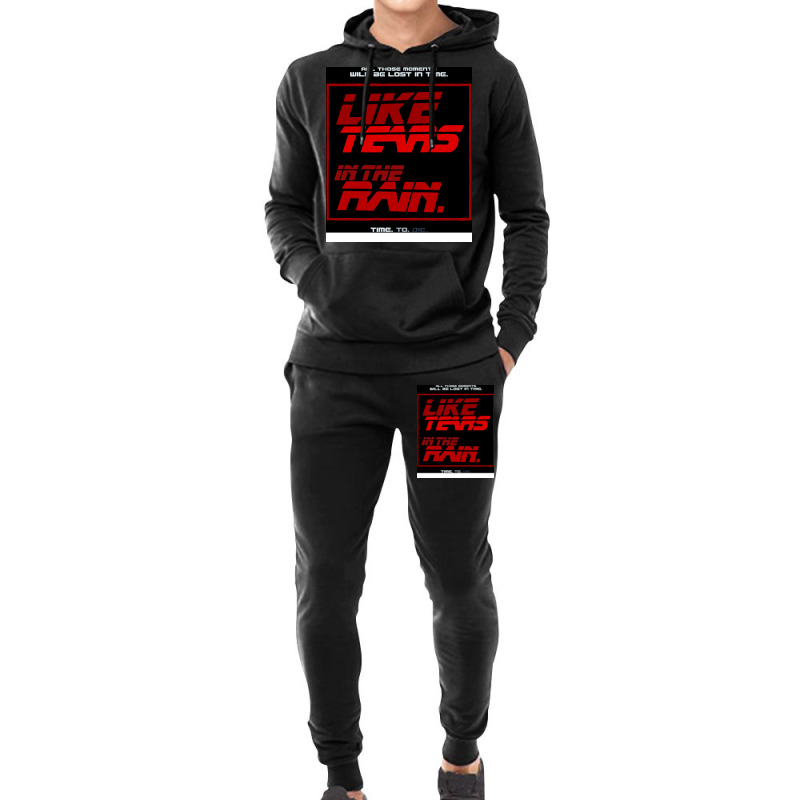 Tears In The Rain Hoodie & Jogger Set | Artistshot