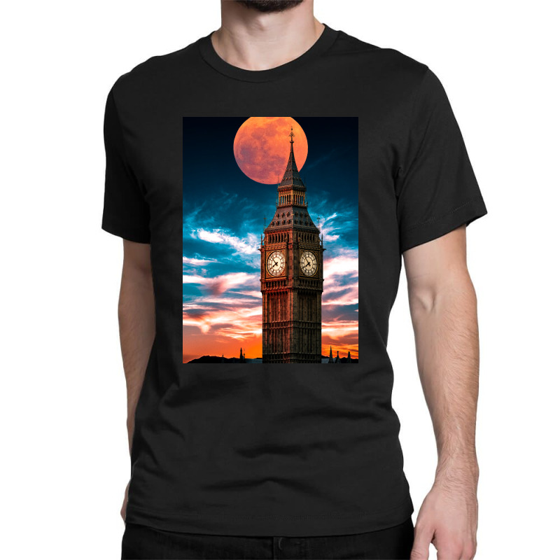 Clock Tower Classic T-shirt by Sherif.arts | Artistshot