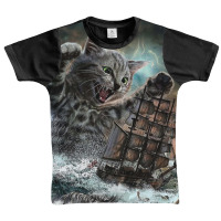 Titan Cat Kraken Graphic Youth T-shirt | Artistshot