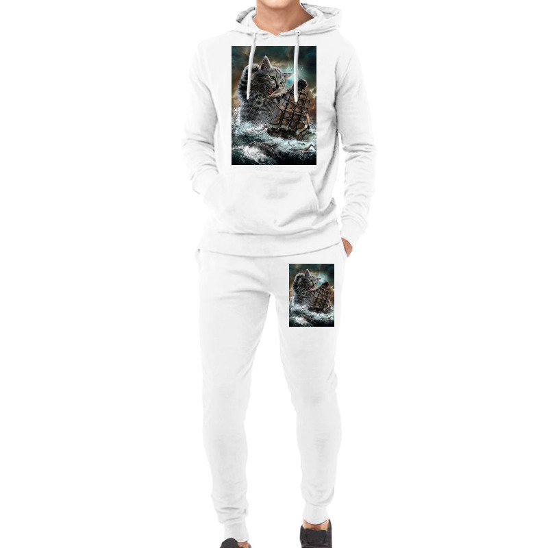 Titan Cat Kraken Hoodie & Jogger Set | Artistshot