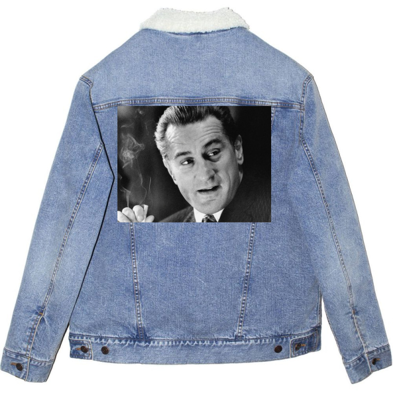 Robert De Niro In Goodfellas Unisex Sherpa-Lined Denim Jacket by hmzhviholal | Artistshot