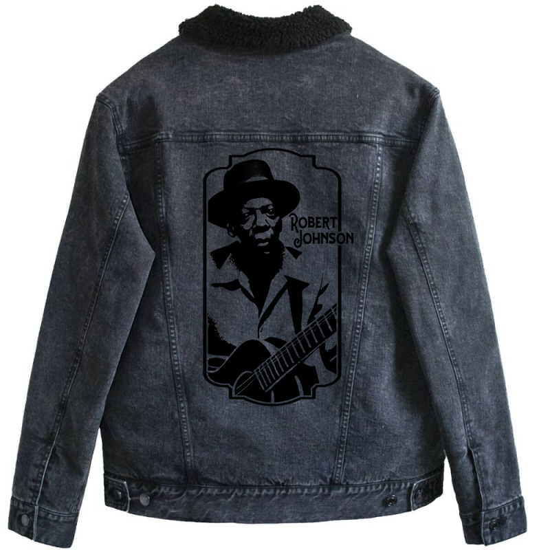 Robert Johnson Unisex Sherpa-Lined Denim Jacket by hmzhviholal | Artistshot