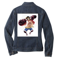 Angry Gear 4 Ladies Denim Jacket | Artistshot