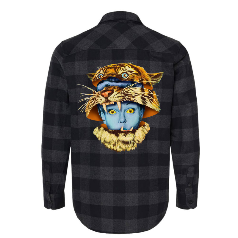 Tiger Lady Flannel Shirt by hmzhviholal | Artistshot