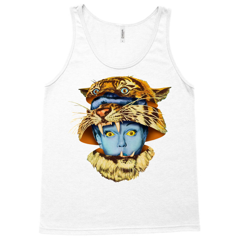 Tiger Lady Tank Top by hmzhviholal | Artistshot