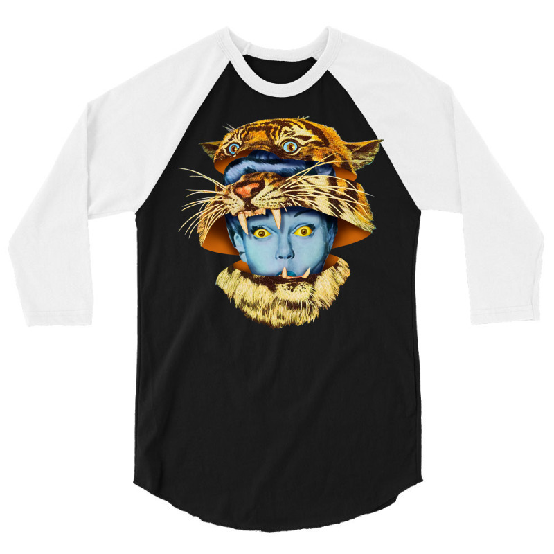 Tiger Lady 3/4 Sleeve Shirt by hmzhviholal | Artistshot