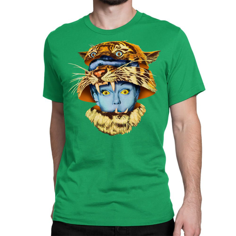 Tiger Lady Classic T-shirt by hmzhviholal | Artistshot