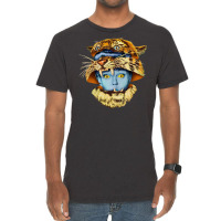 Tiger Lady Vintage T-shirt | Artistshot