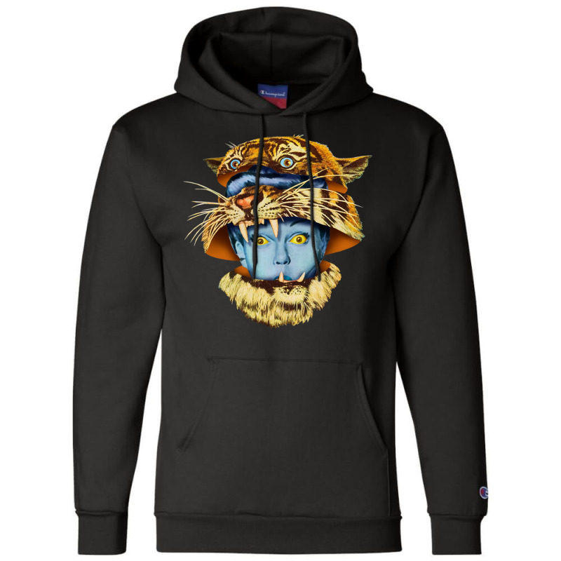 Tiger Lady Champion Hoodie by hmzhviholal | Artistshot