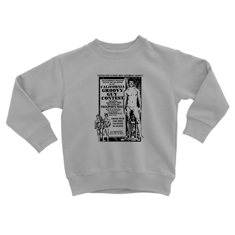 California Groovy Guy Toddler Sweatshirt | Artistshot