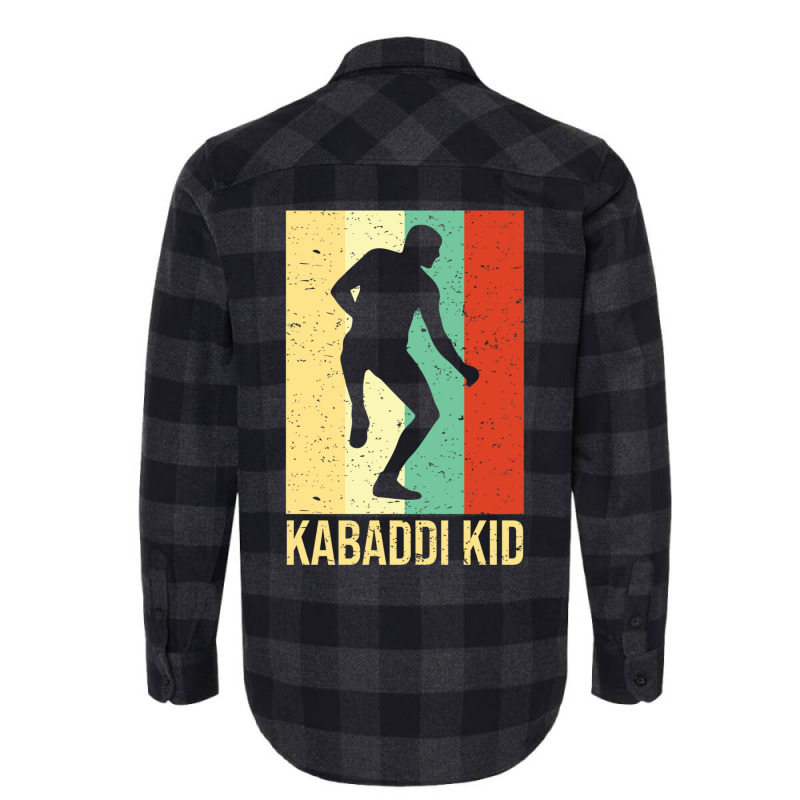 Kabaddi Or Kabadi Player Indian Sports Flannel Shirt by JONNELLENORTONN | Artistshot