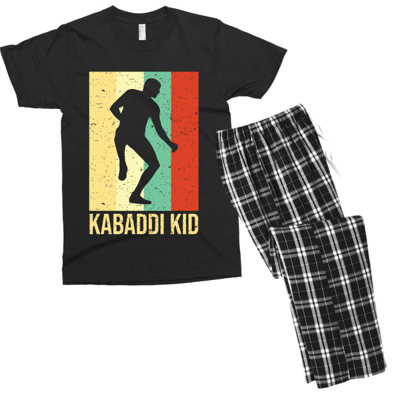 Kabaddi Or Kabadi Player Indian Sports Men's T-shirt Pajama Set by JONNELLENORTONN | Artistshot