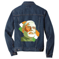 Narendra Modi India Prime Minister Namo Bjp Supporter Men Denim Jacket | Artistshot