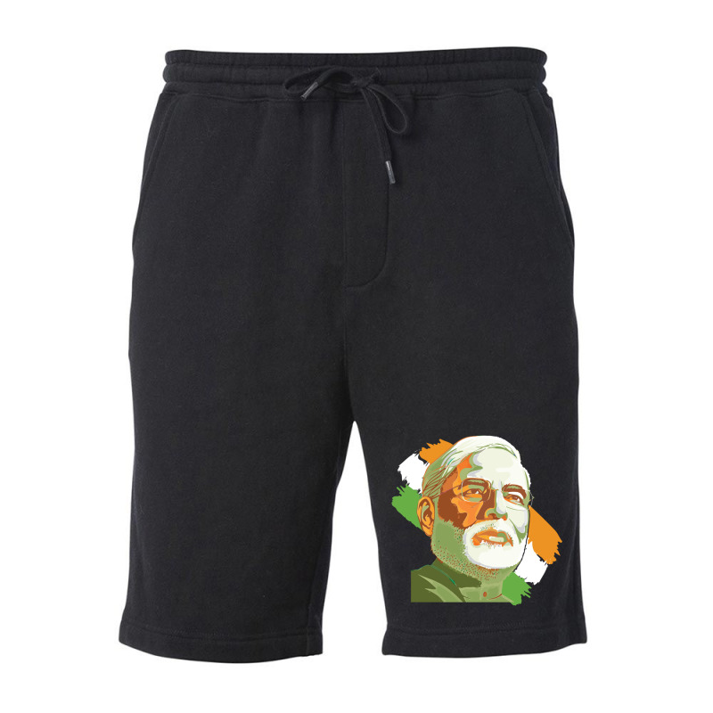 Narendra Modi India Prime Minister Namo Bjp Supporter Fleece Short by JONNELLENORTONN | Artistshot