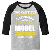 Happiness Is Being A Model. Cool Gift Youth 3/4 Sleeve | Artistshot