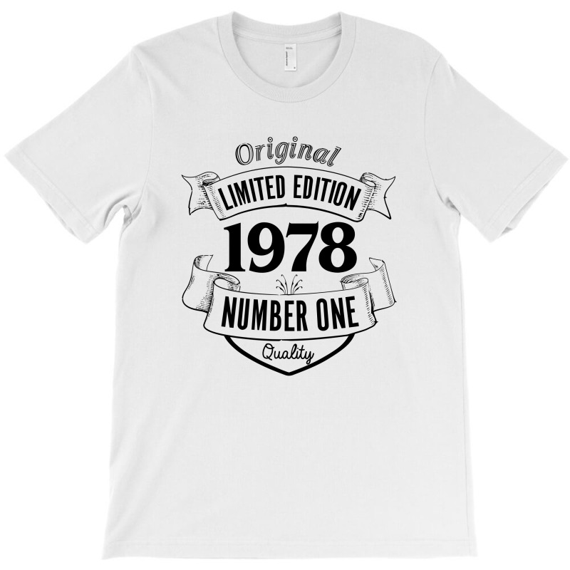 Original Limited Edition 1978 Number One Quality For Light T-shirt | Artistshot