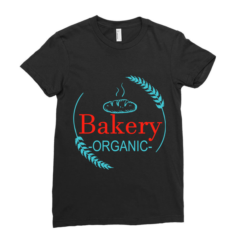 Bakeri Organic Ladies Fitted T-Shirt by Words Art | Artistshot