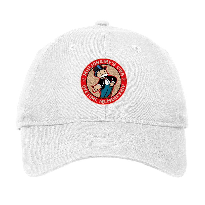 Millionaire's Club Lifetime Membership Adjustable Cap by miniermsadaax | Artistshot