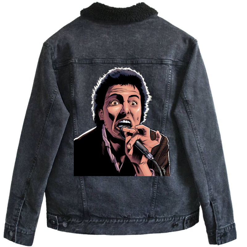 Jello Biafra Unisex Sherpa-lined Denim Jacket | Artistshot