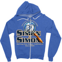 Simon And Simon Private Investigators Zipper Hoodie | Artistshot