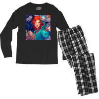 Beautiful Girls Art Men's Long Sleeve Pajama Set | Artistshot