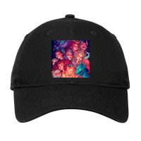 Woman On A Parade Adjustable Cap | Artistshot