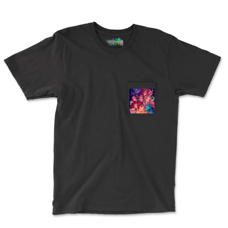 Woman On A Parade Pocket T-shirt | Artistshot