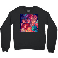 Woman On A Parade Crewneck Sweatshirt | Artistshot