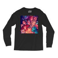 Woman On A Parade Long Sleeve Shirts | Artistshot