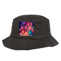 Woman On A Parade Bucket Hat | Artistshot