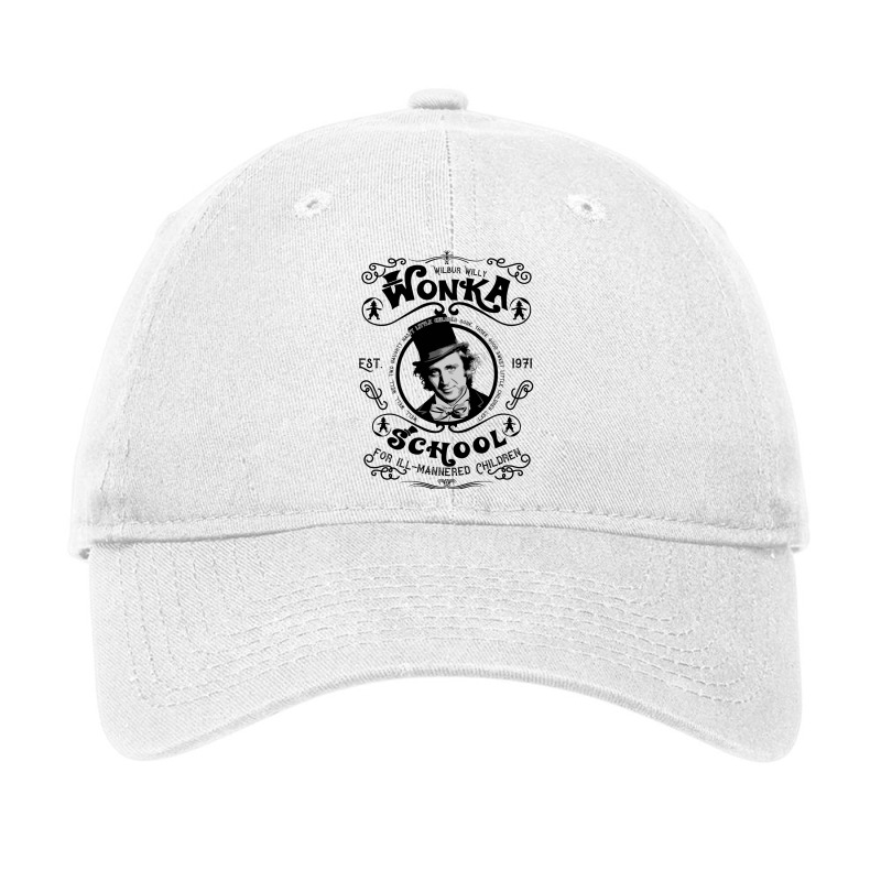 Wonka School For Ill Mannered Children Adjustable Cap by kaleujaneanp | Artistshot