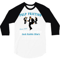 Pulp Friction Dance Studio 3/4 Sleeve Shirt | Artistshot