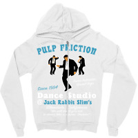 Pulp Friction Dance Studio Zipper Hoodie | Artistshot