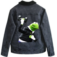 Kermit The Frog  1 Unisex Sherpa-lined Denim Jacket | Artistshot