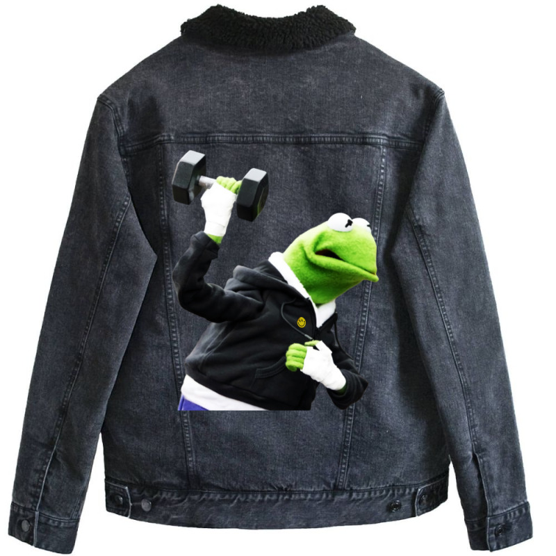 Kermit The Frog  1 Unisex Sherpa-lined Denim Jacket | Artistshot